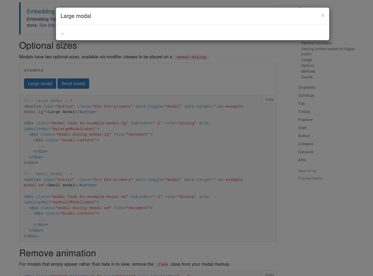 Popin Bootstrap 3 non centrée verticalement