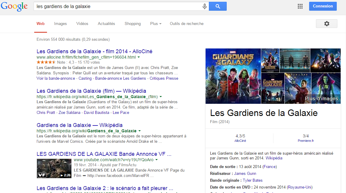 Recherche Google