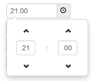 Second timepicker
