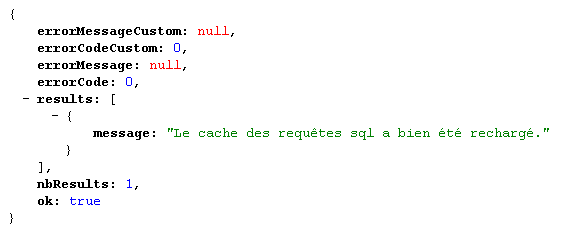 Afficher du JSON