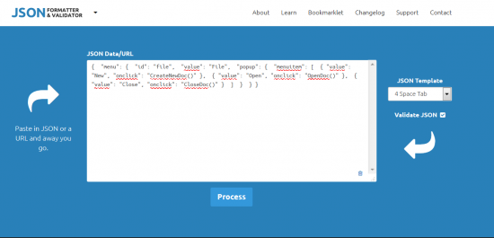 Formateur JSON