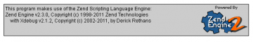XDebug phpinfo()